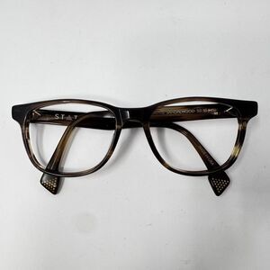STATE Optical Co Jarvis Sandalwood Eyeglass Frames 53-18-145 Made in USA